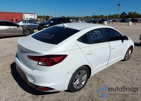 2020 Hyundai Elantra Sel из США, поврежденный, VIN 5NPD84LF6LH583747
